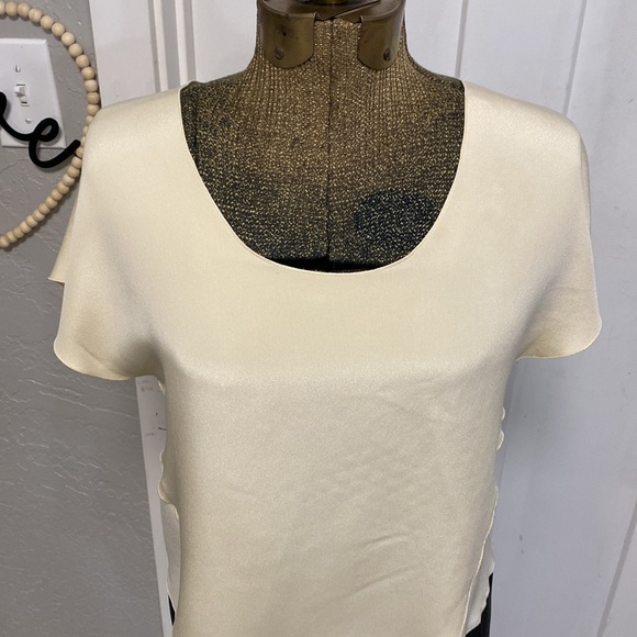 DEREK LAM SETA SILK BLOUSE 6 - Picture 2 of 16